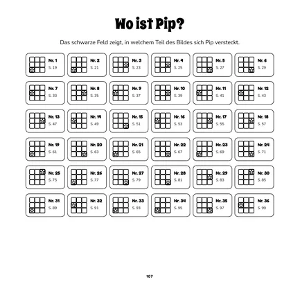Lösungen: Wo ist Pip?